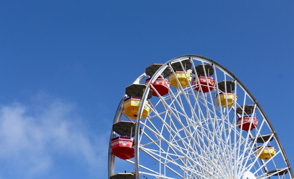 Grande roue à Santa Monica