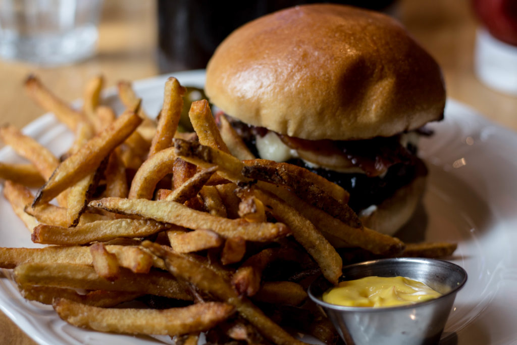 Canada Day Burger