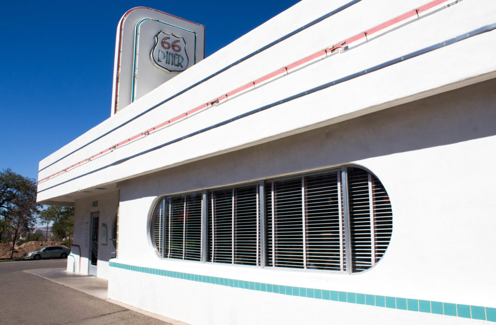 66 Diner à Albuquerque, Nouveau-Mexique