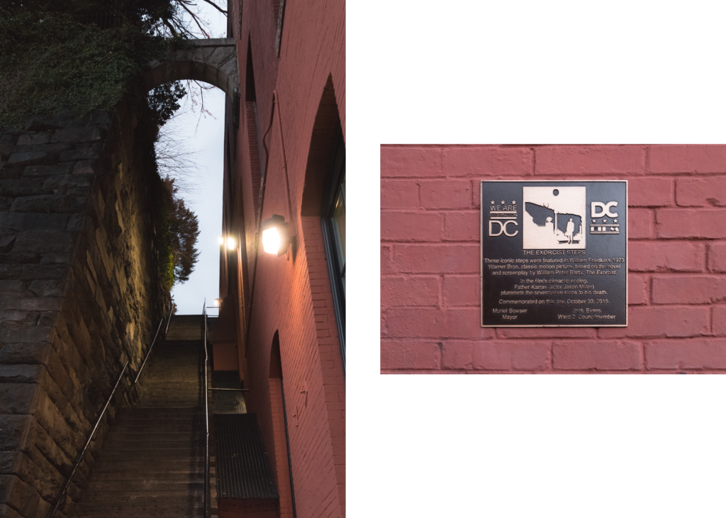 Exorcist steps à Washington DC