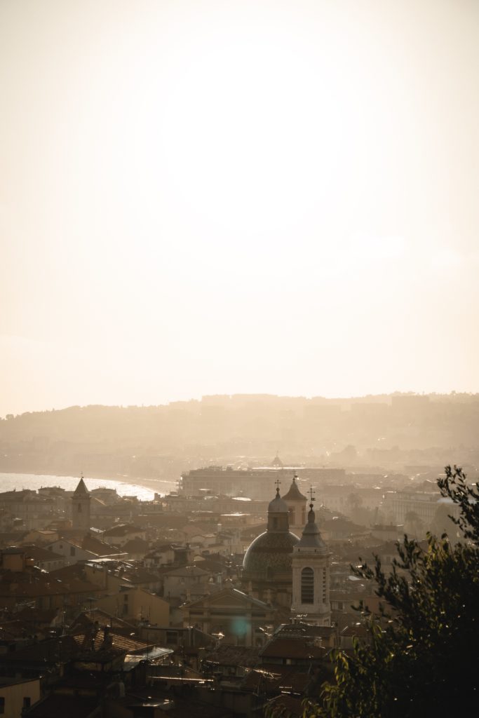 Vue depuis la Colline du Château 