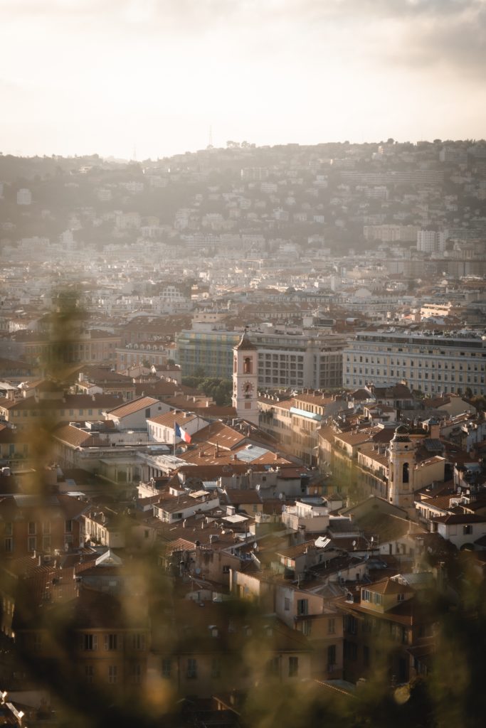 Vue depuis la Colline du Château 