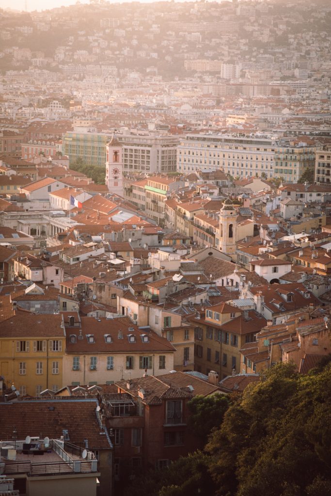 Vue depuis la Colline du Château 