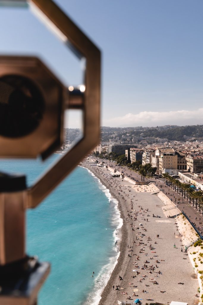 Vue sur la Baie des Anges