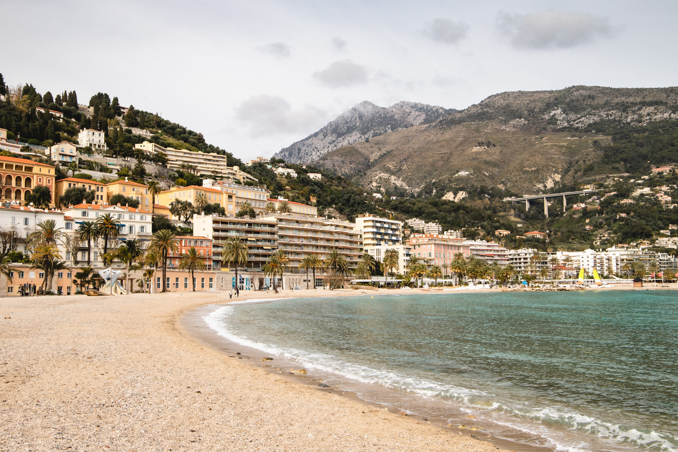 Plage menton