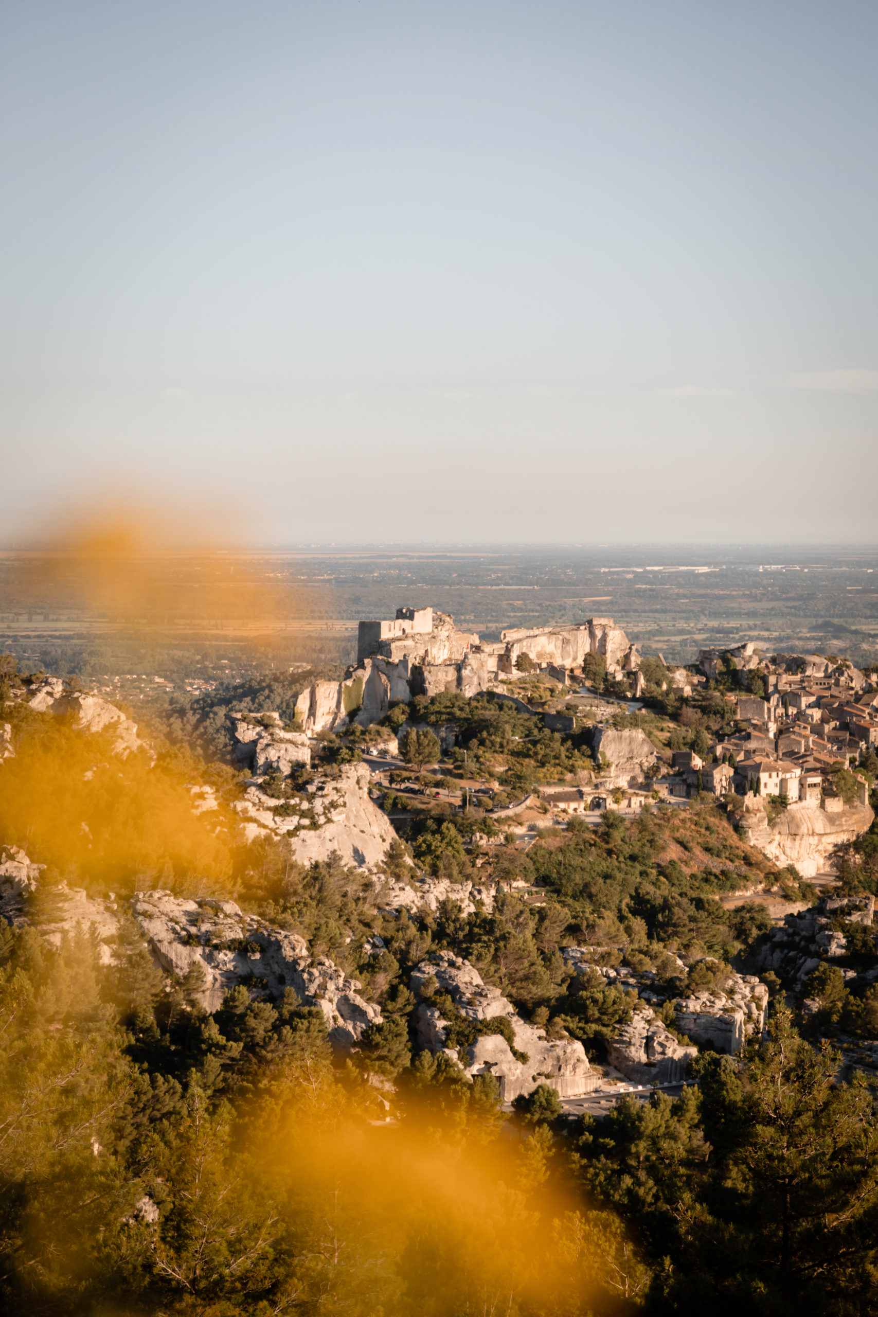 Coucher de soleil - Baux de Provence