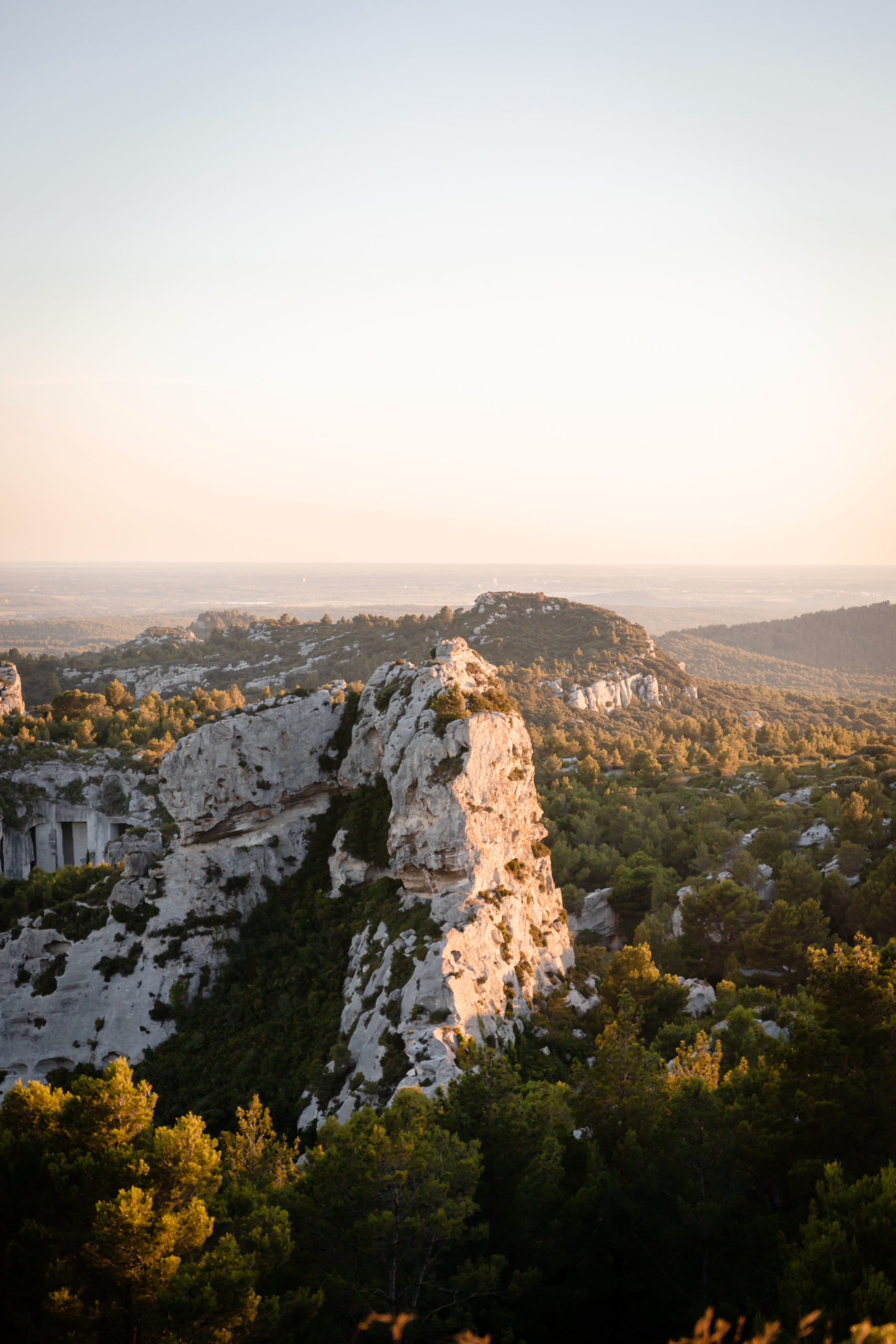 Coucher de soleil - Baux de Provence