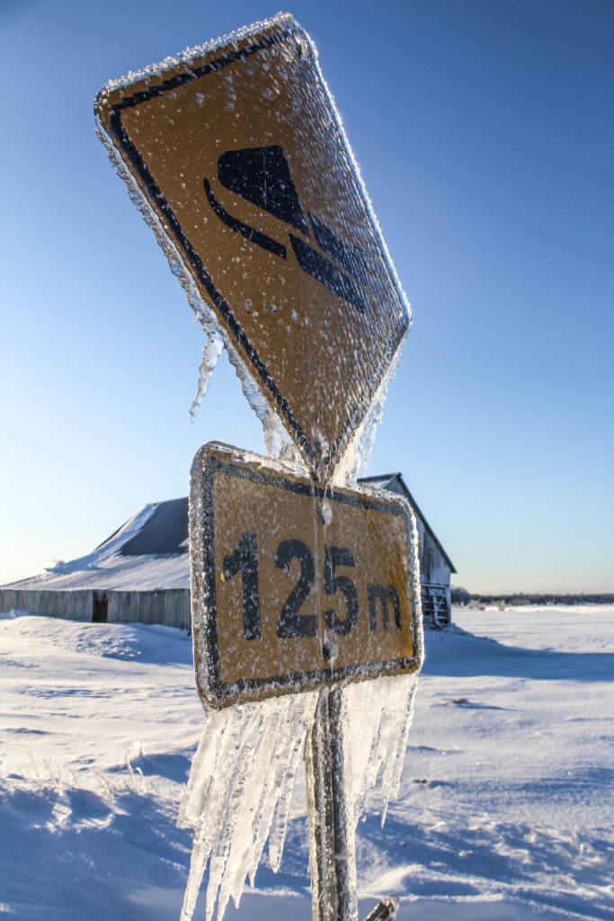 Premier hiver au Canada