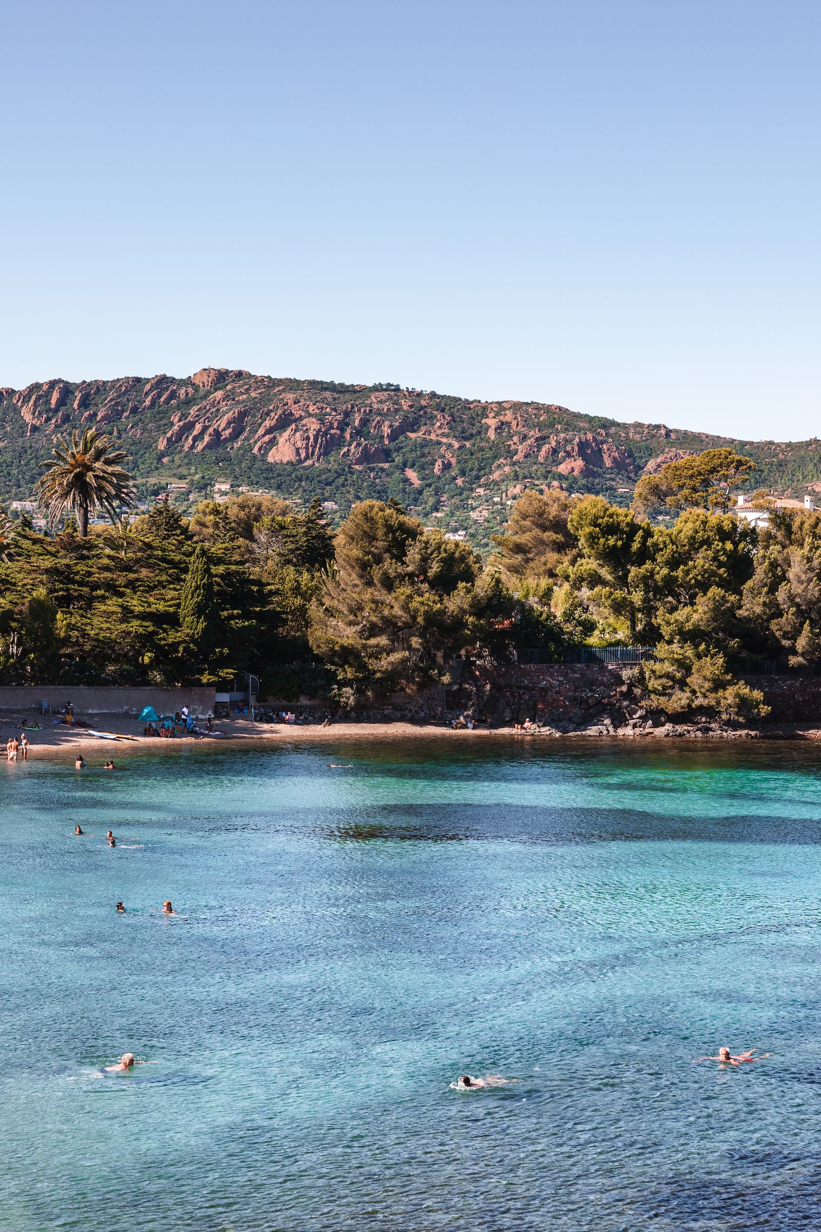Plage du Camp Long à Saint-Raphaël