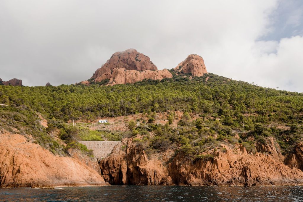 Excursion en mer dans l'Estérel avec Taksea