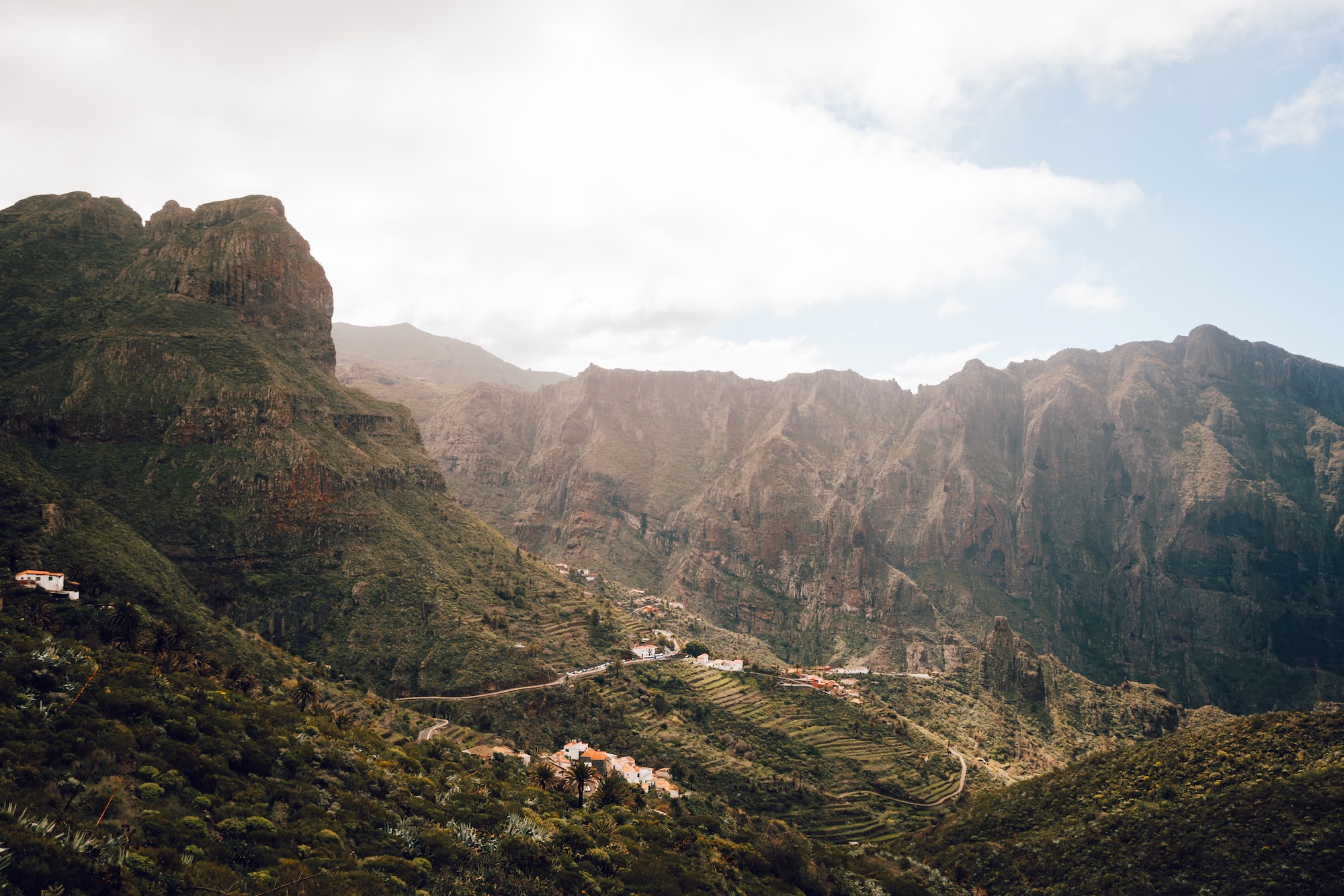 Le petit village de Masca