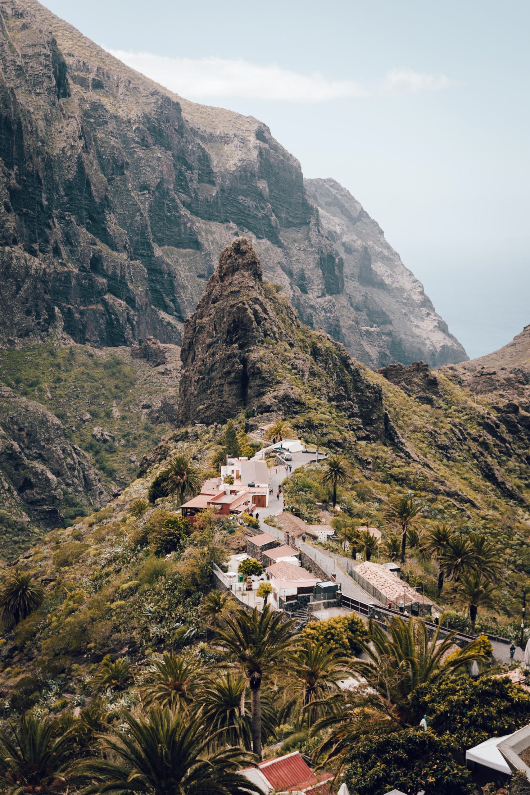 Le petit village de Masca