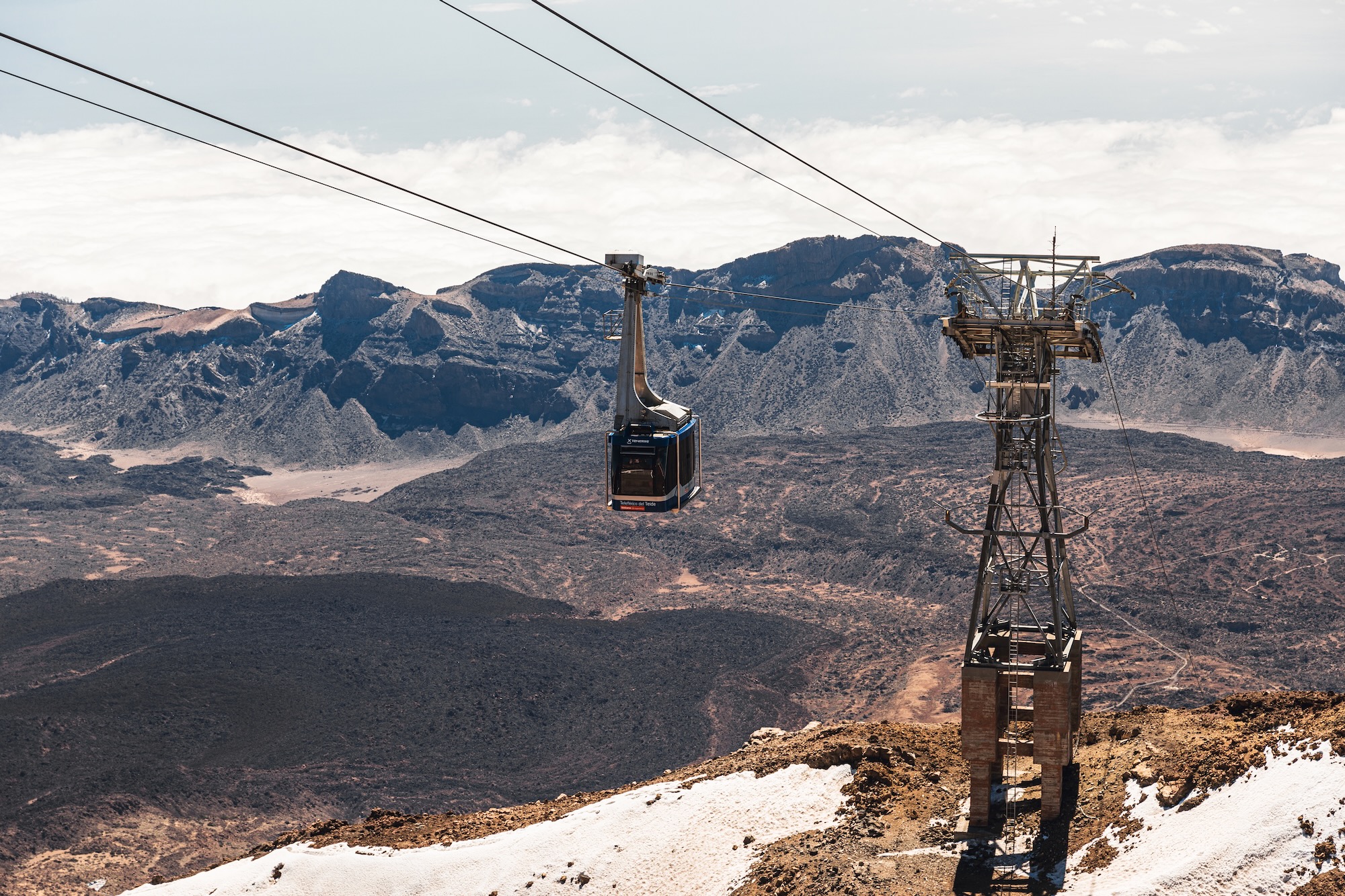 Ascension du Teide en téléphérique