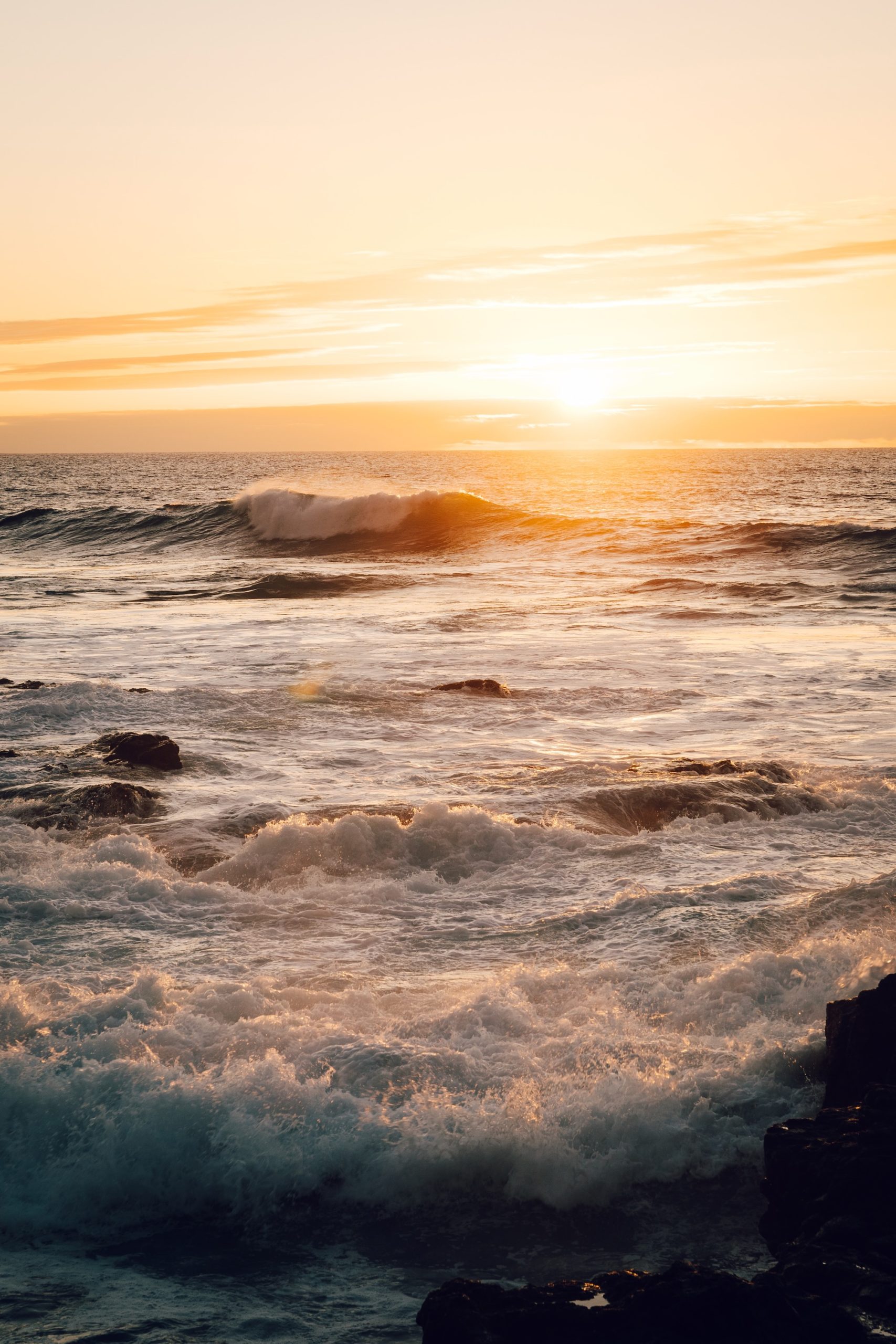 Coucher de soleil à Punta del Hidalgo